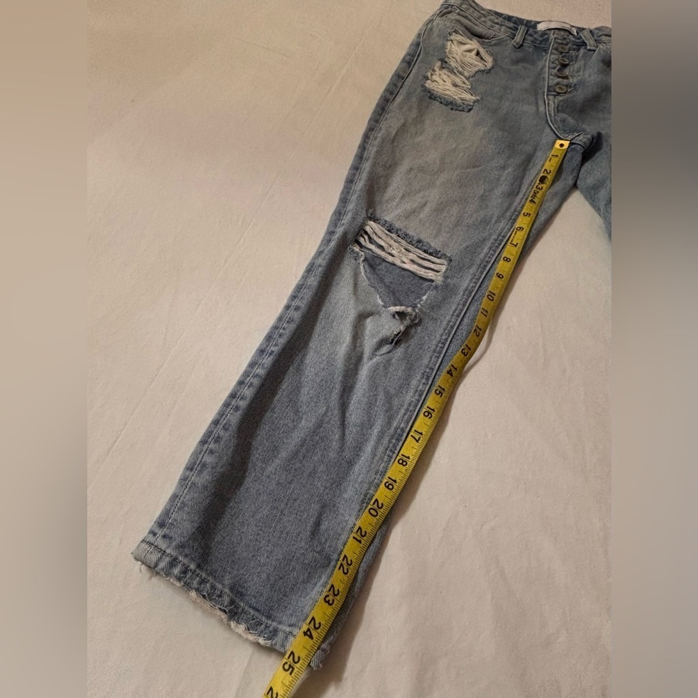 Vervet Distressed Blue Jeans Sz 25 - Picture 5 of 6